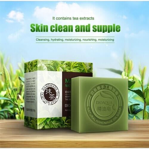 BIOAQUA Body Clean and Whiten Soap Body Care Bleaching White Skin Tender Essence Shower Bleaching Soap