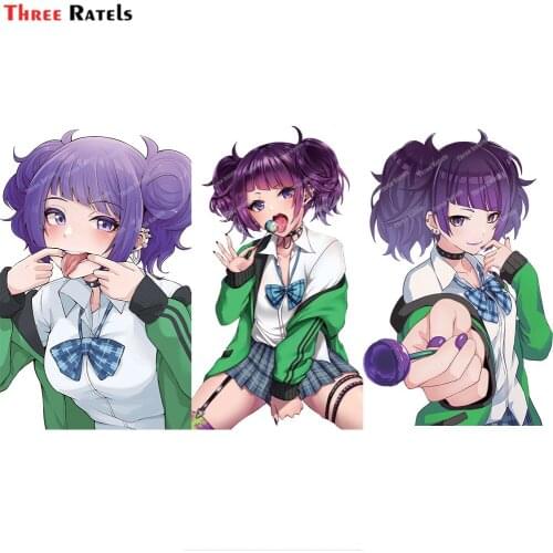 Three Ratels D160 Aiime Tanaka Mamimi Idolmaster Sticker For Passat B6 Car Sticker Auto Decals