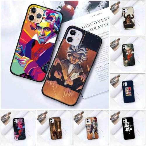 German composer Beethoven Phone Case For iPhone 12 Mini 11 Pro XS Max X XR 7 8 Plus