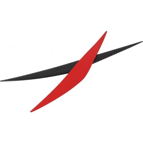 Durable 2Pcs Car Headlight Eyebrow Cover Sticker Auto Outside Decor for BMW 3 Series F30 Car Accessories Supplies Products