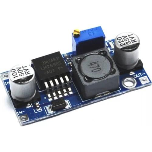 DC-DC Step Down Converter Module LM2596 3A adjustable step down module voltage regulator 24V 12V LED Driver Power Supply Module