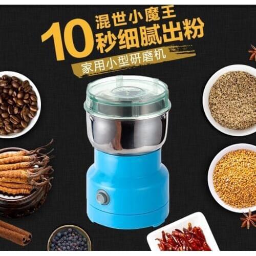 The family uses the dry grinding and pulverizing machine for grains and miscellaneous grains. Mini superfine grinding machine fo