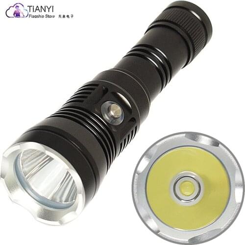 Super bright 21700 rechargeable battery, night diving light XH P70 professional diving flashlight outdoor waterproof torch