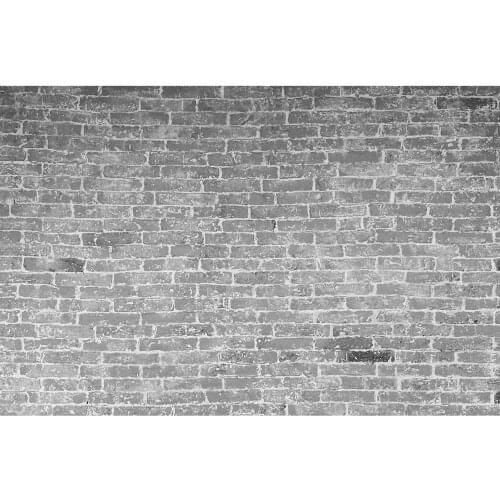 Gray Brick Wall Photo Background Vinyl Cloth Photocall Backdrop for Baby Children Portrait Pets Toy Photobooth Photography Props