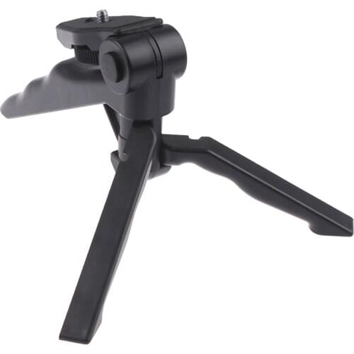 1PC Mini Portable Tripod Stand Camera Tripod for Handle Stabilizer Grip Mini Adjust Selfie Tripode Stand