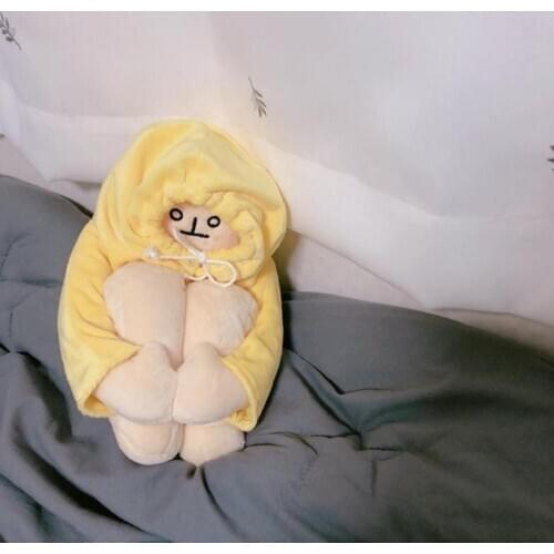 40cm New Popular Banana Man Plush Toy Cute Korean Appease Dolls in WOONGJANG Doll Stuffed Toys Birthday Gifts for Girls Children