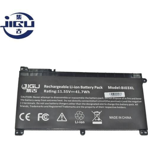 JIGU Laptop Battery HSTNN-UB6W TPN-W118 915486-855 For HP Z4Q87PA Z4J11PA Z1D32PA Z1D29PA Z1C97PA X0T02PA X0T00PA X0S98PA
