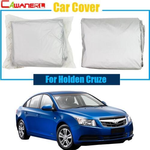 Cawanerl Car Cover Auto Outdoor Anti UV Sun Snow Rain Preventing Protection Cover Dustproof Sun Shade For Holden Cruze