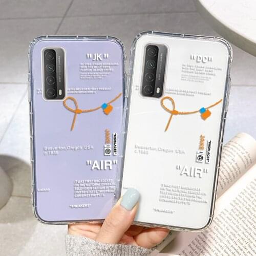 Airbag Case For Huawei P30 LITE Cases Silicone Funda Huawei P Smart 2021 Z Y9 Prime 2019 Y5 Y6 Prime 2018 Y7A Y7P Y5P Y6P Covers