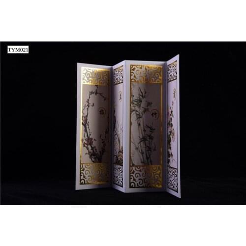 1/6 Scale Action Figure Scenes Accessory Chinese Modern Screen Model For 12" Female Action Figure doll Accessories