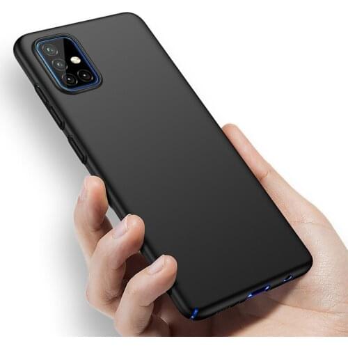 Frvsimem Cases Slim For Samsung Galaxy A51 A71 A01 A11 A21 A21S A31 A51 5G A71 5G M21 High Quality Fashion Matte PC Phone Cases