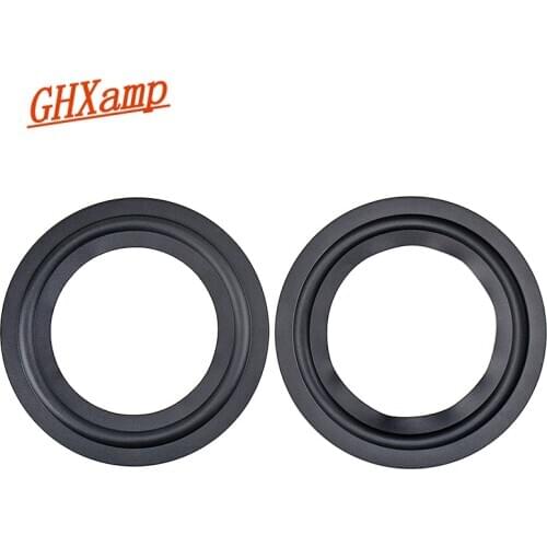 GHXAMP 6.5 inch 8 inch 10 inch Rubber Surround Side For TANNOY Speaker Unit Repair Parts DIY Folding Ring Rubber Edge 2pcs