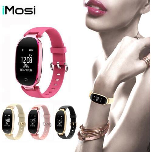 IMosi S3 Smart Band Bracelet Girl Women Heart Rate Monitor Wrist Smartband Lady Female Fitness Tracker Wristband
