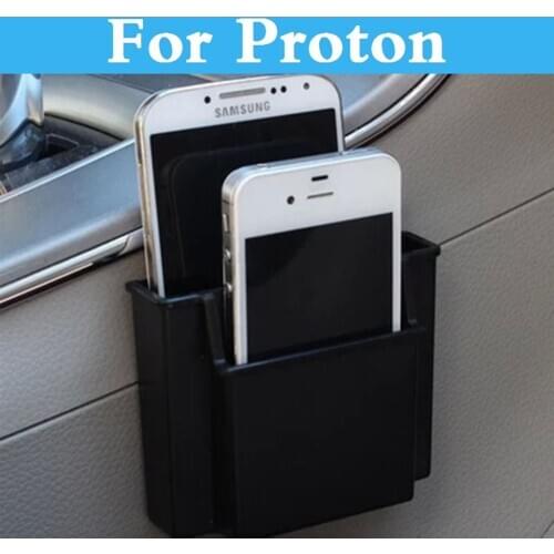 Gear Shift Side Car Storage Box Phone Holder Organizer Box Case For Proton Perdana Persona Preve Saga Waja Satria Gen-2 Inspira