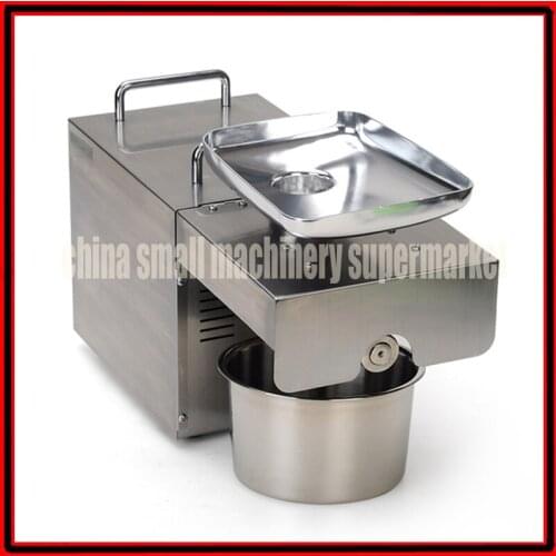 500-1500w 110/220V CE ROHS certificate New Stainless Steel Oil Press Machine Commercial Home Oil Extractor Expeller Presser