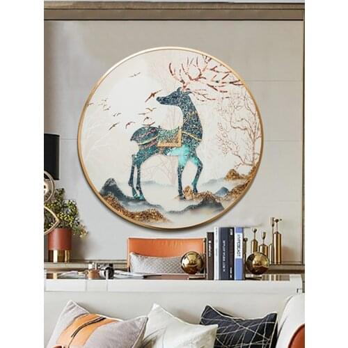 Wall paintings living room decoration Framed picture animal interior decoration home room decor aesthetic wall art canvas