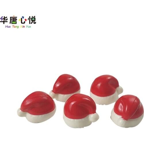 MOC Christmas Series Christmas Hats 5PCS/Set Building Blocks Educational Toys Childs Gifts Assembly Accessories Kits Xmas Model