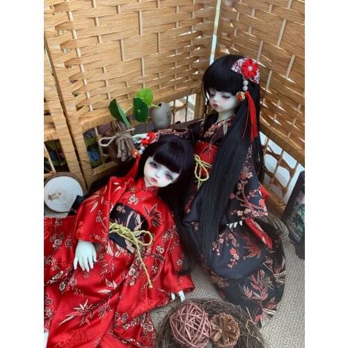 Blyth 1/6 1/4 1/3 scale BJD clothes accessories ancient costume Japanese kimono yukata for BJD/SD YOSD MSD SD13 doll C0454