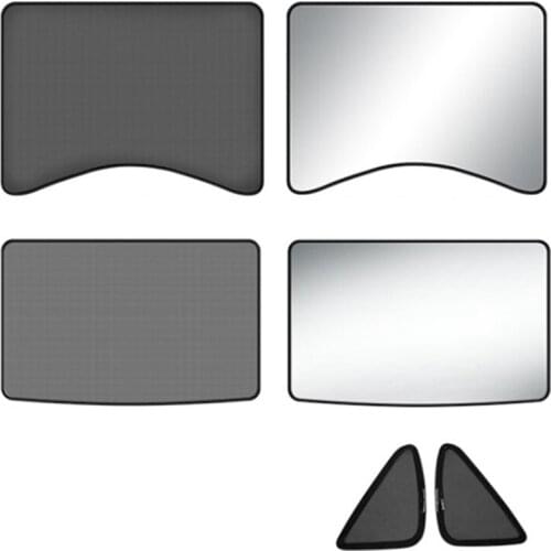 Sunroof Sunshade Front and Rear Roof Sun-Proof and Heat-Insulating Sun Visors for Tesla Model 3/Y
