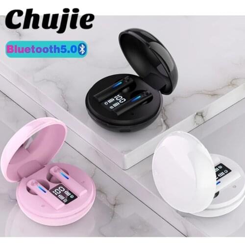 T15 TWS Wireless Earphones Touch Control Bluetooth Headphone Waterproof Noise Reduction Earbuds For Iphone Huawei Xiaomi Android