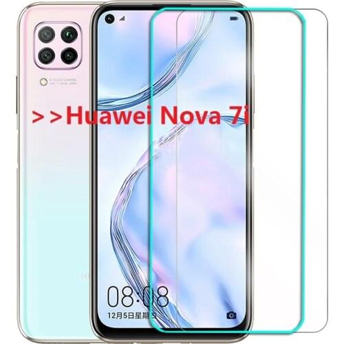 Tempered Glass For Huawei Nova 7i Screen Protector 9H 2.5D Phone On Protective Screen Glass For 7I