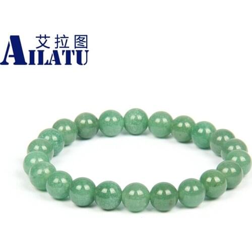 10mm Natural Stone Beads Bracelet Men and Women Best Friend Gift The Purest Feelings Present