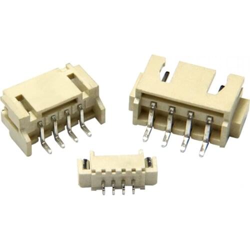 1000pcs JST 1.25mm Connector Socket SMD Socket PCB Pin Header Vertical Horizontal JST Housing Crimping terminal 2/3/4/5/6/8/9/10