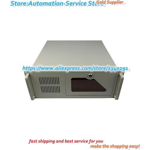 4U Cabinet Industrial Control Thickening Industrial Chassis Server Chassis DVR Equipment Chassis Black White