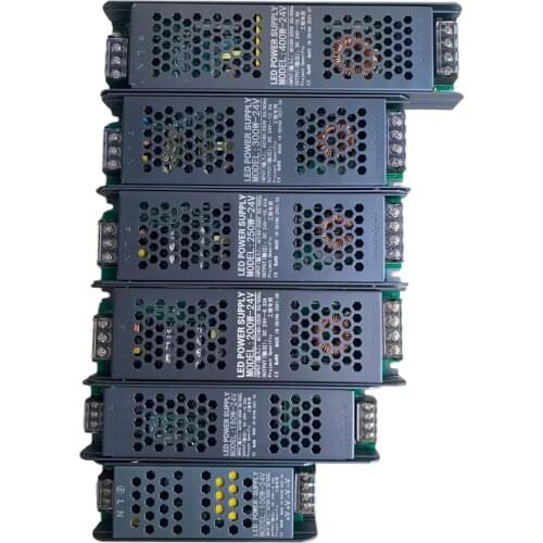 Flicker Free 12V 24V Power Supply 100W 150W 200W 250W 300W 400W For Photography Home