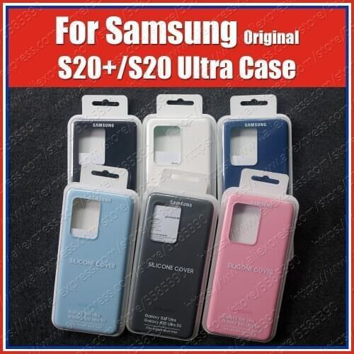 EF-PG985 Grid Silicone Real Original Funda Samsung S20 Ultra Case With Camera Protection Galaxy S20+ Plus Cover