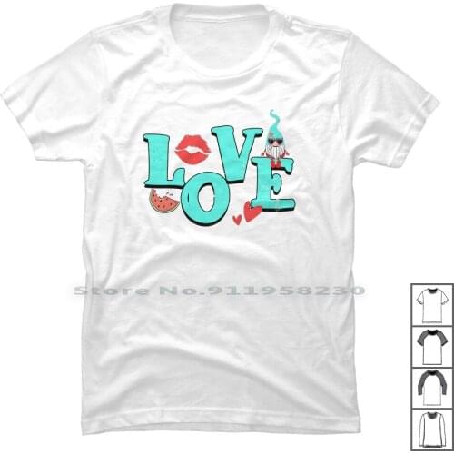 Valentines Day T Shirt 100% Cotton Girlfriend Grunge Dating Sing Love Lace Ines End Day Ace Love
