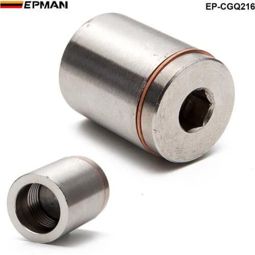 Racing Sport T304 1"Stainless Steel O2 / Oxygen Sensor Exhaust Bung (18mm x 1.5) W/plug EP-CGQ216