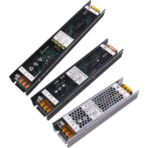 Switching Power Supply Light Transformer AC 110V 220V To DC 12V 24V Power Supply Source Adapter For RGB Led Strip COB Strip