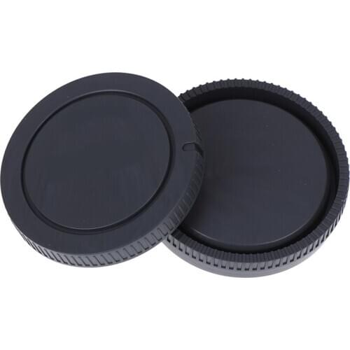 2Pcs Micro camera rear lens cap+body front cover kit for A3000 A5000 a5100 A6000