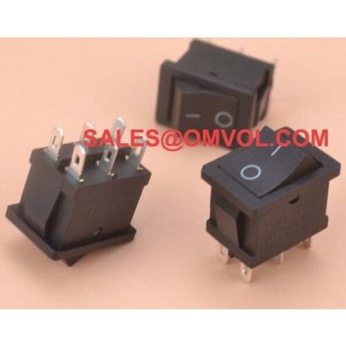 Rocker switch ,6 pins,ON-ON