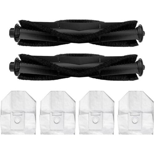 Main Roller Dust Bags Replacement Parts for Xiaomi Roidmi Eve Plus Robotic Vacuum Cleaner Accessories