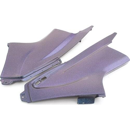 Motorcycle Fairing Air Dust Cover Insert Parts For Yamaha YZFR6 YZF R6 03-05 Purple ABS R&L Side Mount Panel Accent Trim