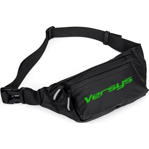 For Kawasaki VERSYS 1000 650 (650cc) Men Waist Pack Belt Hip Bum Slant back bag Chest Bag Male Motorcycle Riding Antitheft Purse