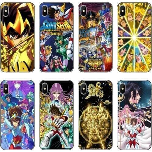Silicon Soft Case For Huawei P30 P20 Pro P10 P9 P8 Lite Y5 Y6 Y7 Y9 P Smart Plus 2018 2019 Saint Seiya Luxury TPU Phone Case