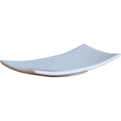 Soap Box Cute Ceramic Soap Tray Holder Shower Container Soap Dishes Organizer Soap Drain Holder for Bathroom Kitchen White