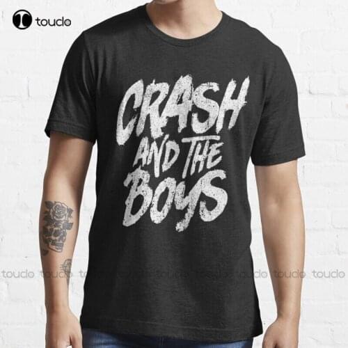 New Crash And The Boys T-Shirt Tshirt s-5xl black shirt women Unisex
