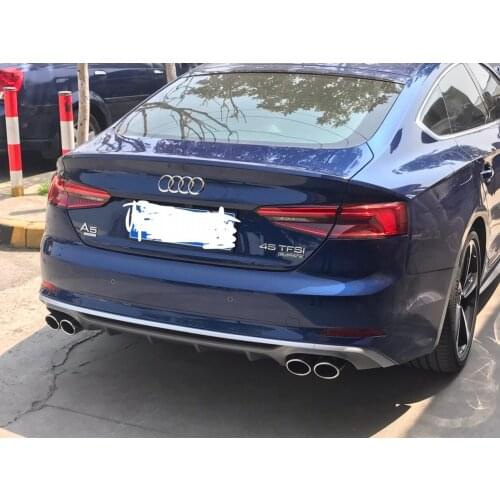 Suitable for Refitting Lip Tail Throat New Deflector 17 18 19 A5 Upgrading S5 Four Outlet Exhaust