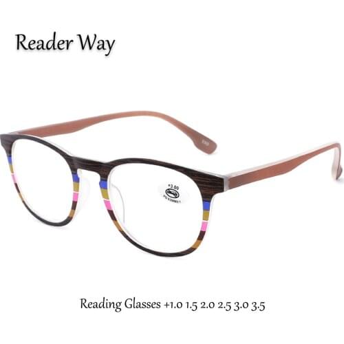 New Fashion Color Men Women Reading Glasses Spring Hinge High Quality Lightweight Presbyopic Eyeglasses 1.0 1.5 2.0 2.5 3.0 3.5
