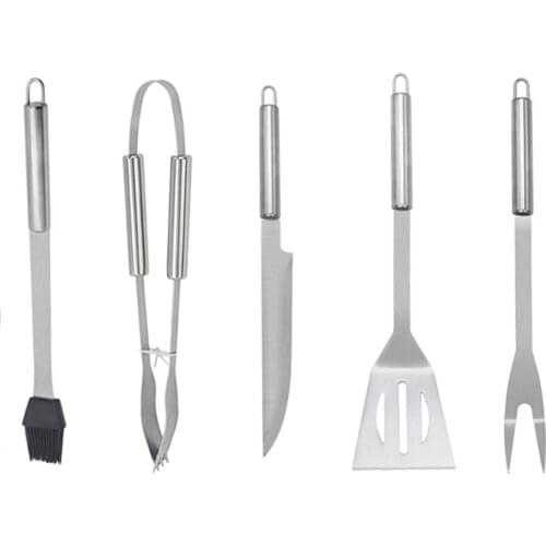 Barbecue utensils 6-piece barbecue set bbq outdoor barbecue tools barbecue accessory set