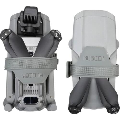 Soft Silicone Blade Stabilizer Fixing Strap for DJI Mavic Air 2 Drone Quick Release Propeller Holder Tape for DJI Mavic Air 2