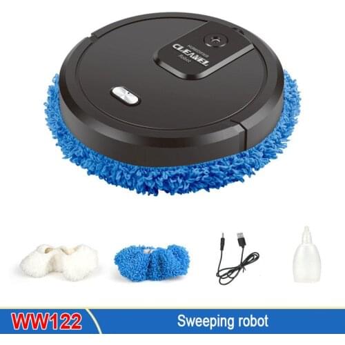 Robot Sweeping Robot Intelligent Humidification Spray Wet and Dry Dual-purpose Rotary Mopping for Floor Cleaning Machine CE