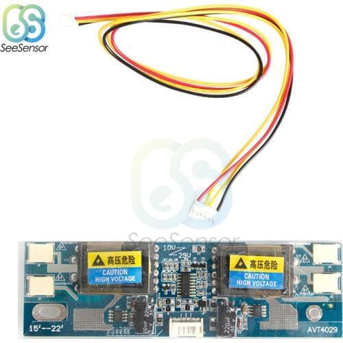 10V-30V Universal CCFL Inverter 4 Lamp For 15-22 inch Widescreen LCD Display Monitor