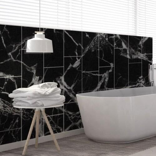 Vinyl Self Adhesive Thicken Marble Floor Sticker Waterproof Home Decor for Living Room Kitchen Backsplash Tile stickers