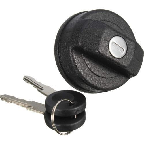 Car Replacement Fuel Petrol Lock Tank Filler Cap Cover with 2 Keys Lockable For VW LUPO BEETLE for POLO 1995-2003
