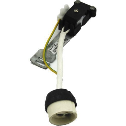 2PCS gu10 socket base Connector Ceramic Holder Lamp wiring for GU10 MR16 GU5.3 Base Halogen Sockets or GU10 led bulb